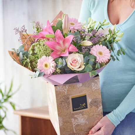 Mother's Day Pastel Bouquet Flower Arrangement